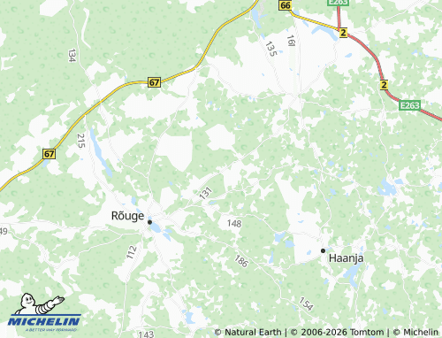 MICHELIN-Landkarte Utessuu - ViaMichelin