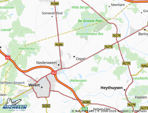 Carte MICHELIN Ospel - ViaMichelin