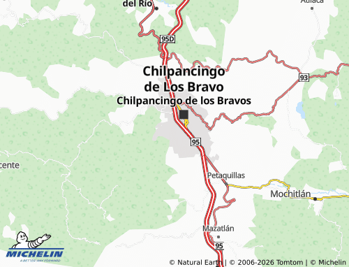 Mapa MICHELIN Texcalco - ViaMichelin