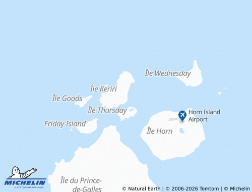 Mapa MICHELIN Keriri Island - ViaMichelin