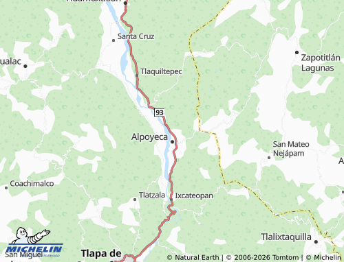 MICHELIN Santa Rosa map - ViaMichelin