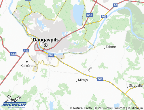 Mapa MICHELIN Maļutki - ViaMichelin
