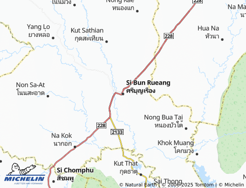 Mapa MICHELIN Si Bun Rueang - ViaMichelin