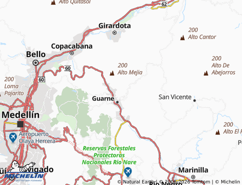 Mapa MICHELIN Montáñez - ViaMichelin