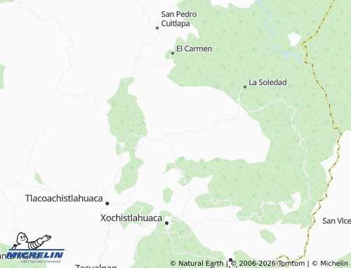 Mappa MICHELIN Huehuetónoc - ViaMichelin