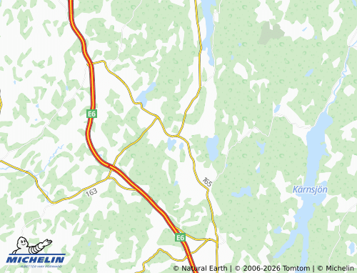 MICHELIN Hällevadsholm map - ViaMichelin