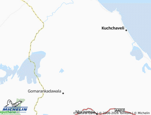 Mappa MICHELIN Kivulakadawala - ViaMichelin