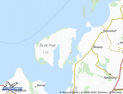 MICHELIN Niendorf map - ViaMichelin