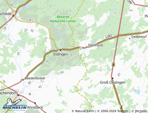 Mapa MICHELIN Metzingen - ViaMichelin