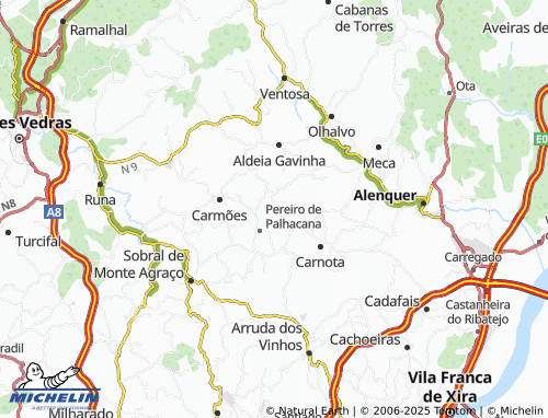 Mappa MICHELIN Palaios - ViaMichelin