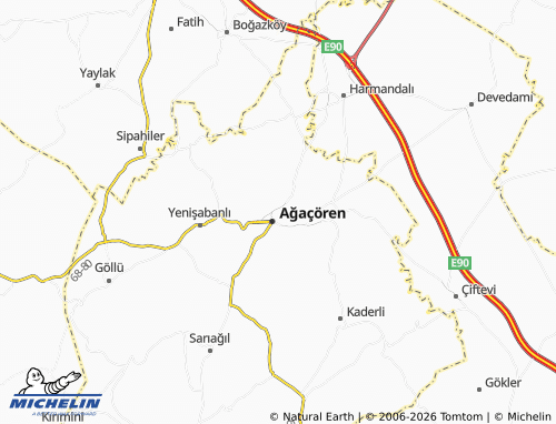 MICHELIN Yurtsever map - ViaMichelin