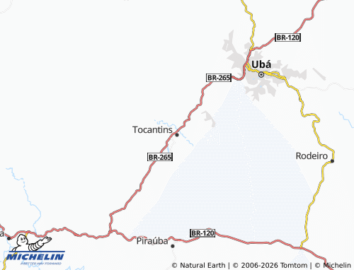 Mapa MICHELIN Tocantins - ViaMichelin