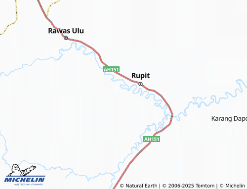 MICHELIN Karang Anyar map - ViaMichelin