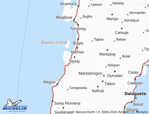 MICHELIN Taytay map - ViaMichelin