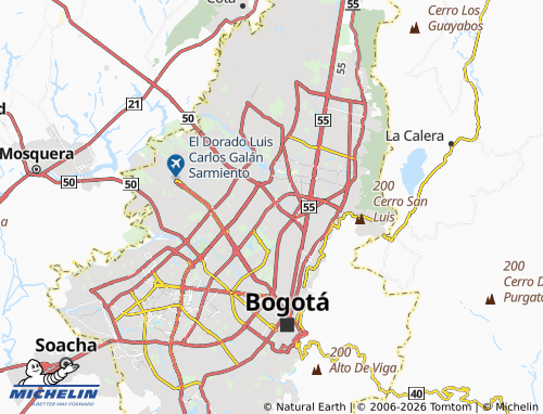 Carte MICHELIN Metrópolis - ViaMichelin