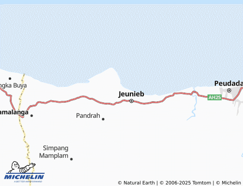 MICHELIN Nase Me map - ViaMichelin