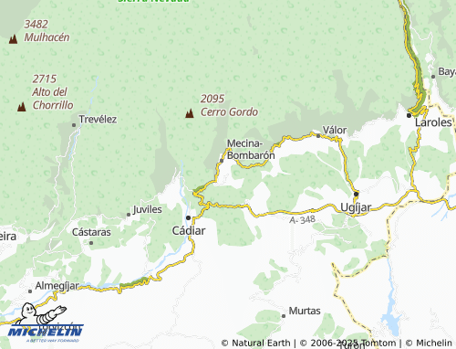 MICHELIN Golco map - ViaMichelin