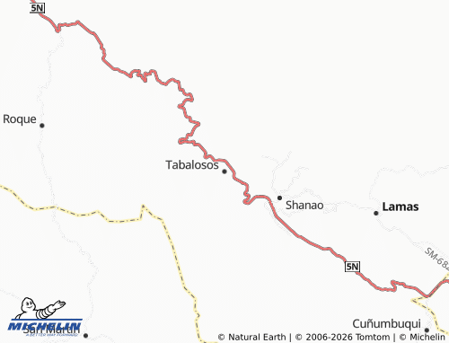 Mappa MICHELIN Tabalosos - ViaMichelin
