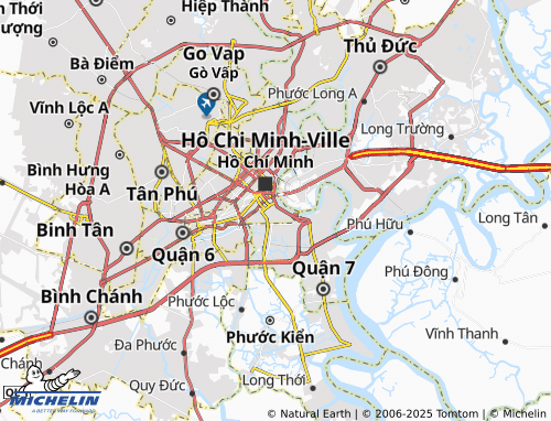 MICHELIN-Landkarte Phường 14 - ViaMichelin