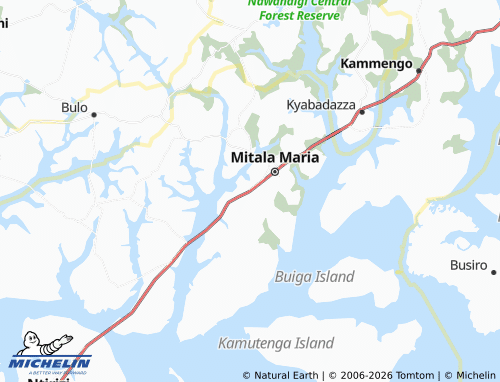 Mapa MICHELIN Buwama - ViaMichelin