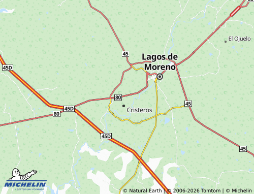 MICHELIN La Perla map - ViaMichelin