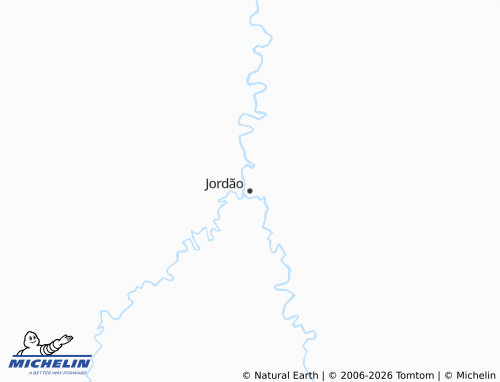 MICHELIN Jordão map - ViaMichelin