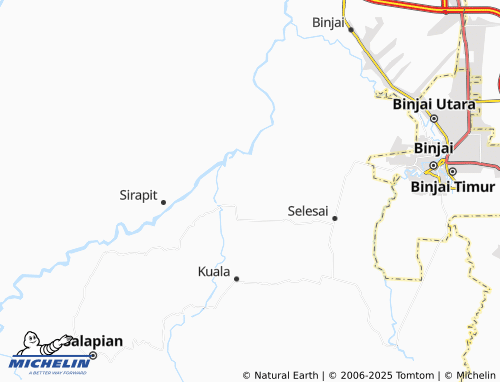 MICHELIN Aman Damai map - ViaMichelin