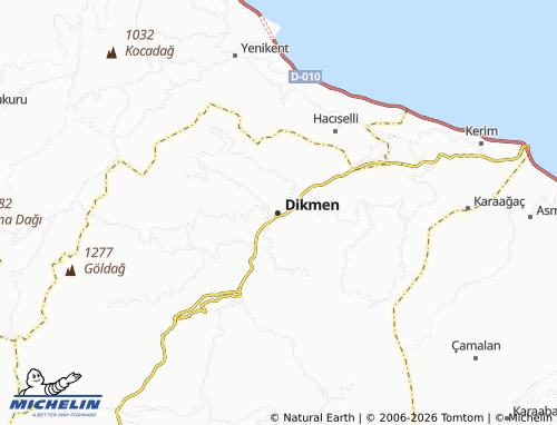 Mapa MICHELIN Kırçal - ViaMichelin
