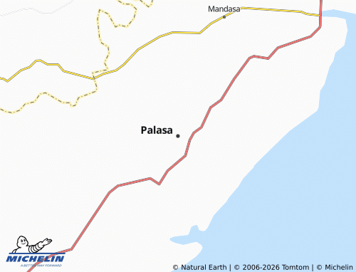Mapa MICHELIN Palasa - ViaMichelin