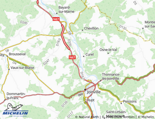MICHELIN Chatonrupt-Sommermont map - ViaMichelin