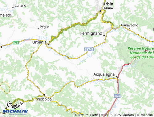 MICHELIN-Landkarte Muraglione - ViaMichelin