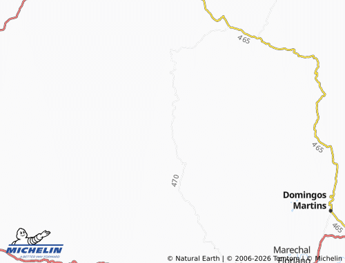 Mapa MICHELIN Ponto Alto - ViaMichelin