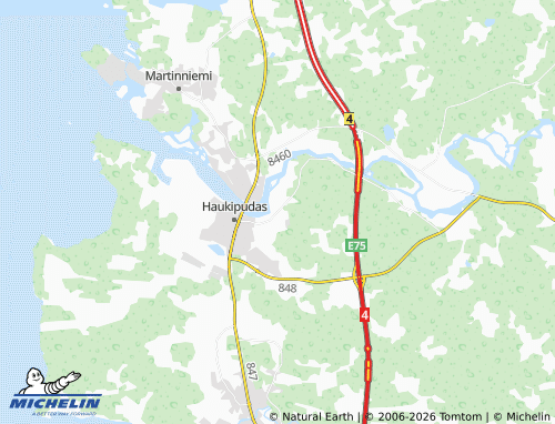 Carte MICHELIN Ukonkaivos - ViaMichelin