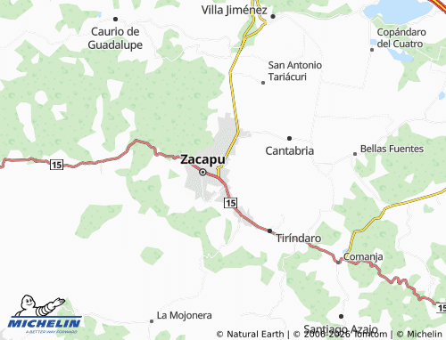 Mapa MICHELIN Libertadores de América - ViaMichelin