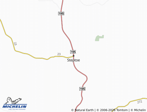 Mapa MICHELIN Steptoe - ViaMichelin