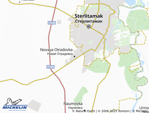 MICHELIN Novaya Otradovka map - ViaMichelin