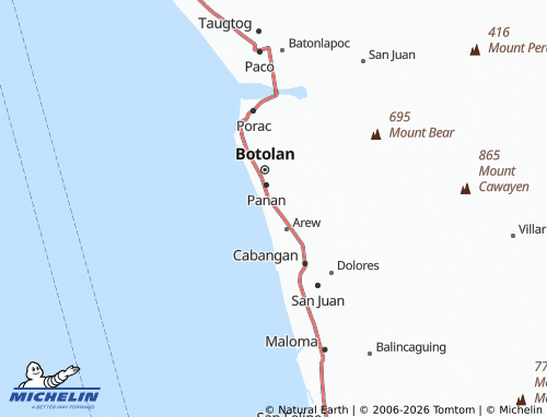 MICHELIN Felmida-Diaz map - ViaMichelin