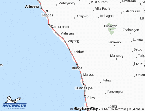 MICHELIN Hilapnitan map - ViaMichelin