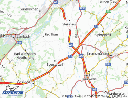 MICHELIN Gundersdorf map - ViaMichelin