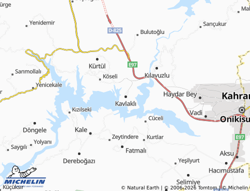 MICHELIN Kavlaklı Mimar Sinan map - ViaMichelin