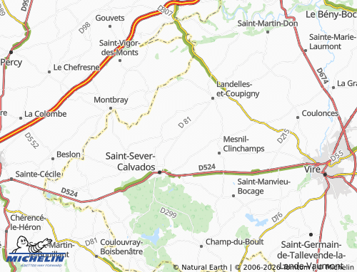 MICHELIN Sept-Frères map - ViaMichelin