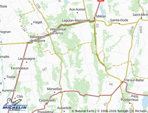 Mapa MICHELIN Fréchède - ViaMichelin