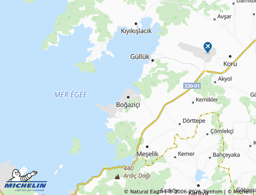 MICHELIN Boğaziçi map - ViaMichelin
