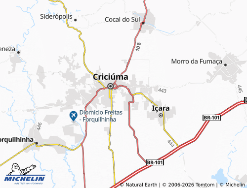 Mappa MICHELIN Ceará - ViaMichelin