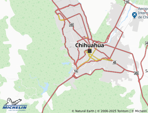 MICHELIN La Escondida map - ViaMichelin