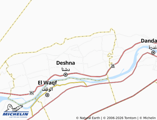 Mappa MICHELIN Naj' al-Fawiyah - ViaMichelin