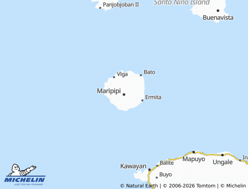 MICHELIN Maripipi map - ViaMichelin