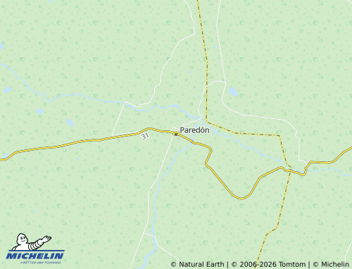 Mappa MICHELIN Paredón - ViaMichelin