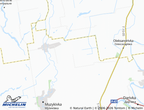 Mappa MICHELIN Petrivka - ViaMichelin