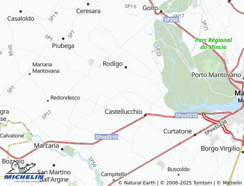 MICHELIN Sarginesco map - ViaMichelin